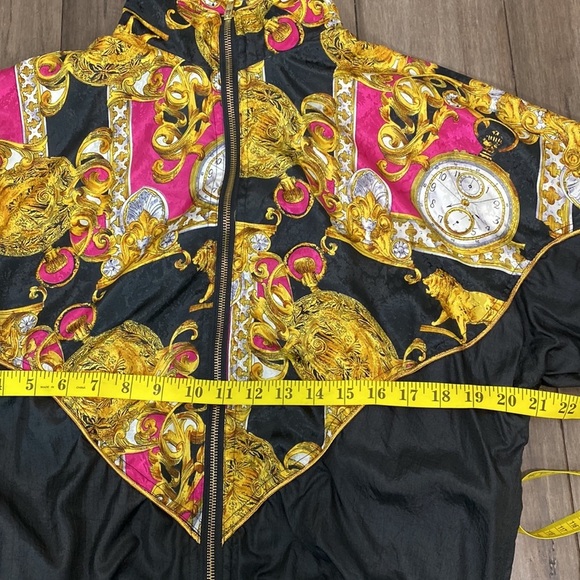 Vintage baroque jacket avait 80s‎ bright - Picture 6 of 7